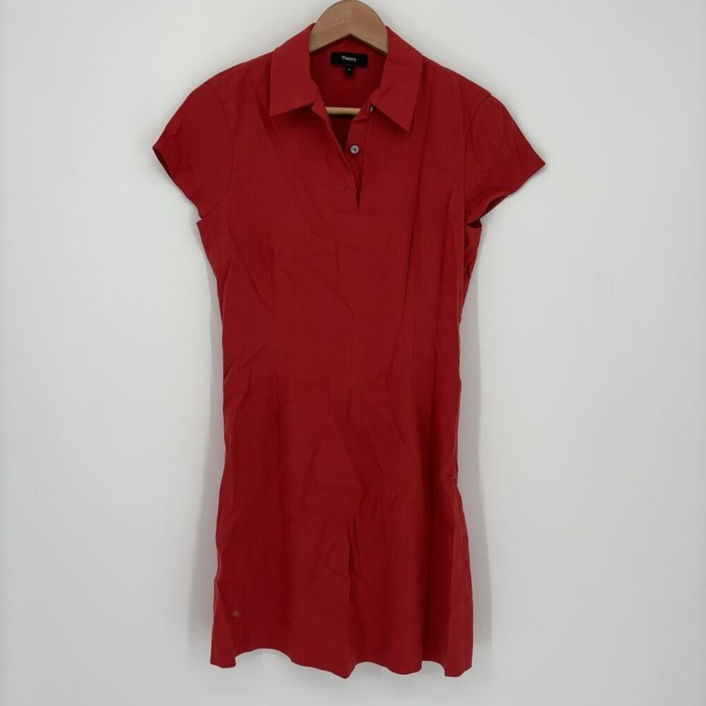 Theory Polo Dress in Multicolor